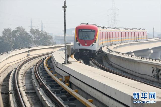 中巴经济走廊拉合尔轨道交通橙线项目正式运营 全部采用中国技术